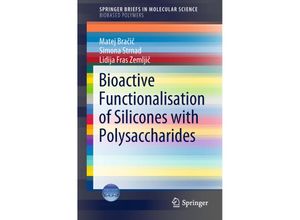 9783030022747 - SpringerBriefs in Molecular Science   Bioactive Functionalisation of Silicones with Polysaccharides - Matej Bracic Simona Strnad Lidija Fras Zemljic Kartoniert (TB)