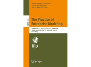 9783030023010 - The Practice of Enterprise Modeling Kartoniert (TB)