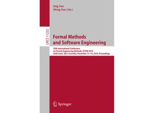 9783030024499 - Formal Methods and Software Engineering Kartoniert (TB)