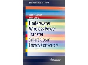 9783030025618 - SpringerBriefs in Energy   Underwater Wireless Power Transfer - Taofeek Orekan Peng Zhang Kartoniert (TB)