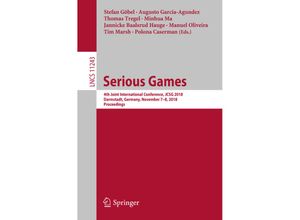 9783030027612 - Serious Games Kartoniert (TB)