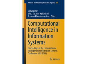 9783030033019 - Computational Intelligence in Information Systems Kartoniert (TB)