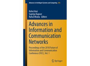 9783030034016 - Advances in Information and Communication Networks Kartoniert (TB)