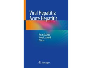 9783030035341 - Viral Hepatitis Acute Hepatitis Kartoniert (TB)