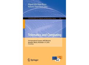 9783030037628 - Telematics and Computing Kartoniert (TB)