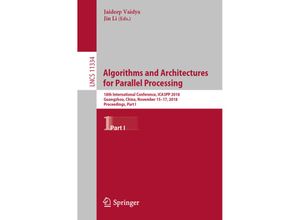 9783030050504 - Algorithms and Architectures for Parallel Processing Kartoniert (TB)