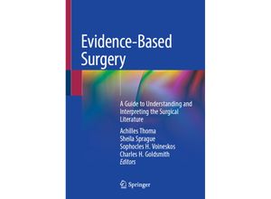 9783030051198 - Evidence-Based Surgery Kartoniert (TB)