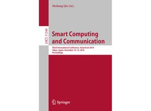 9783030057541 - Smart Computing and Communication Kartoniert (TB)