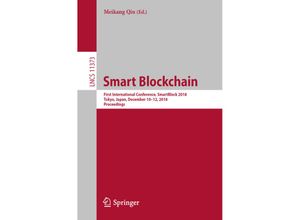 9783030057633 - Smart Blockchain Kartoniert (TB)