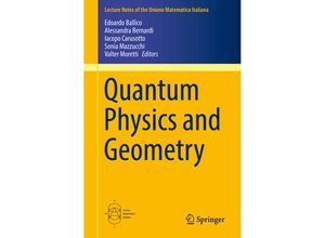 9783030061210 - Quantum Physics and Geometry Kartoniert (TB)