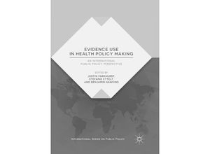 9783030066673 - International Series on Public Policy   Evidence Use in Health Policy Making Kartoniert (TB)