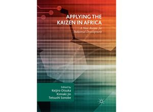 9783030082437 - Applying the Kaizen in Africa Kartoniert (TB)