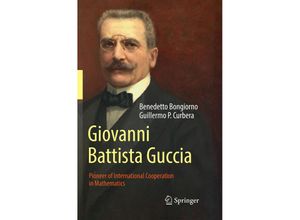 9783030087593 - Giovanni Battista Guccia - Benedetto Bongiorno Guillermo P Curbera Kartoniert (TB)