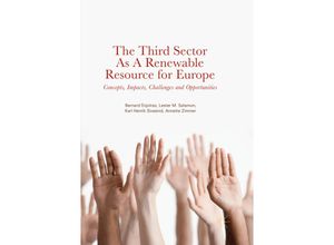 9783030100636 - The Third Sector as a Renewable Resource for Europe - Bernard Enjolras Lester M Salamon Karl Henrik Sivesind Annette Zimmer Kartoniert (TB)