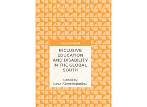 9783030102715 - Inclusive Education and Disability in the Global South Kartoniert (TB)