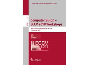 9783030110086 - Computer Vision - ECCV 2018 Workshops Kartoniert (TB)