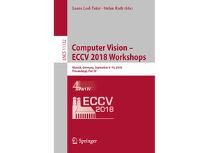 9783030110178 - Computer Vision - ECCV 2018 Workshops Kartoniert (TB)