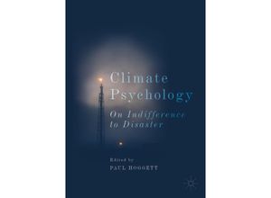 9783030117405 - Studies in the Psychosocial   Climate Psychology Kartoniert (TB)