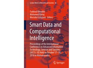 9783030119133 - Smart Data and Computational Intelligence Kartoniert (TB)