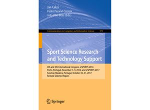 9783030145255 - Sport Science Research and Technology Support Kartoniert (TB)