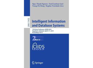 9783030148010 - Intelligent Information and Database Systems Kartoniert (TB)