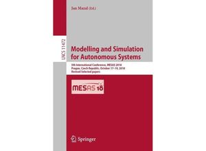 9783030149833 - Modelling and Simulation for Autonomous Systems Kartoniert (TB)