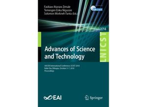 9783030153564 - Advances of Science and Technology Kartoniert (TB)