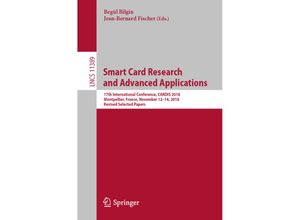 9783030154615 - Smart Card Research and Advanced Applications Kartoniert (TB)