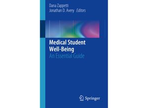 9783030165574 - Medical Student Well-Being Kartoniert (TB)