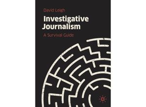 9783030167516 - Investigative Journalism - David Leigh Kartoniert (TB)