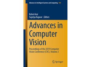 9783030177973 - Advances in Computer Vision Kartoniert (TB)