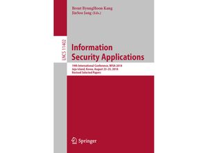 9783030179816 - Information Security Applications Kartoniert (TB)