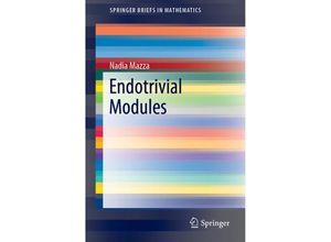 9783030181550 - SpringerBriefs in Mathematics   Endotrivial Modules - Nadia Mazza Kartoniert (TB)