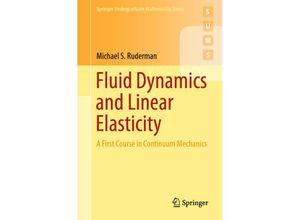 9783030192969 - Undergraduate Mathematics Series   Fluid Dynamics and Linear Elasticity - Michael S Ruderman Kartoniert (TB)