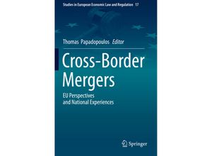 9783030227555 - Cross-Border Mergers Kartoniert (TB)