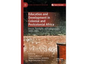 9783030278038 - Global Histories of Education   Education and Development in Colonial and Postcolonial Africa Kartoniert (TB)