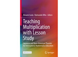 9783030285630 - Teaching Multiplication with Lesson Study Kartoniert (TB)