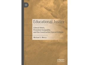 9783030360252 - Educational Justice - Michael S Merry Kartoniert (TB)