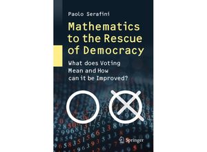 9783030383671 - Mathematics to the Rescue of Democracy - Paolo Serafini Kartoniert (TB)