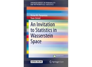 9783030384371 - SpringerBriefs in Probability and Mathematical Statistics   An Invitation to Statistics in Wasserstein Space - Victor M Panaretos Yoav Zemel Kartoniert (TB)