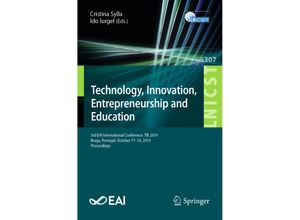 9783030401795 - Technology Innovation Entrepreneurship and Education Kartoniert (TB)