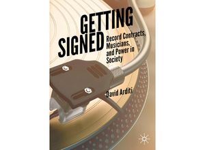 9783030445867 - Getting Signed - David Arditi Kartoniert (TB)