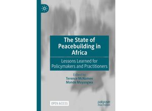 9783030466381 - The State of Peacebuilding in Africa Kartoniert (TB)