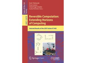 9783030473600 - Reversible Computation Extending Horizons of Computing Kartoniert (TB)