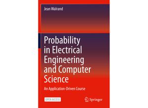 9783030499976 - Probability in Electrical Engineering and Computer Science - Jean Walrand Kartoniert (TB)