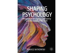 9783030500023 - Shaping Psychology - Tomasz Witkowski Kartoniert (TB)