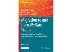 9783030676179 - IMISCOE Research Series   Migration to and from Welfare States Kartoniert (TB)