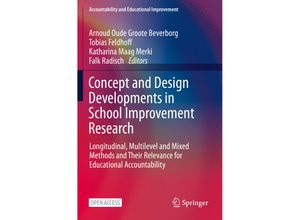 9783030693473 - Accountability and Educational Improvement   Concept and Design Developments in School Improvement Research Kartoniert (TB)