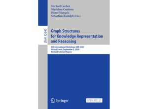 9783030723071 - Graph Structures for Knowledge Representation and Reasoning Kartoniert (TB)