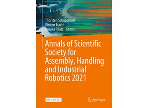 9783030740313 - Annals of Scientific Society for Assembly Handling and Industrial Robotics 2021 Kartoniert (TB)